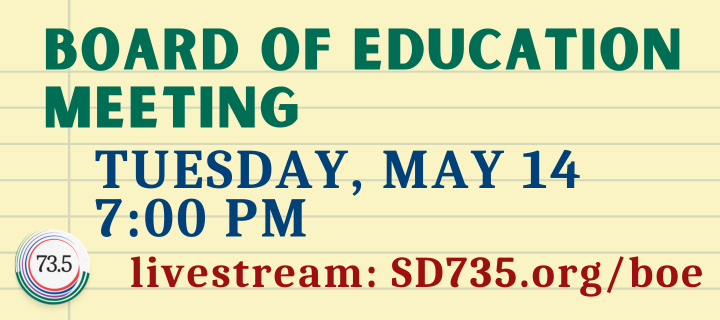 Board of Education Meeting on May 14