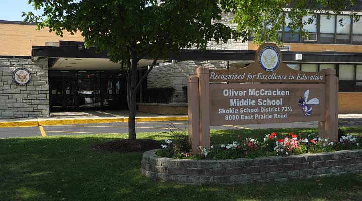 Oliver McCracken Middle School Building