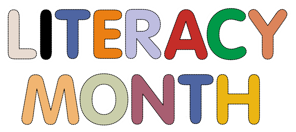 Literacy Month badge