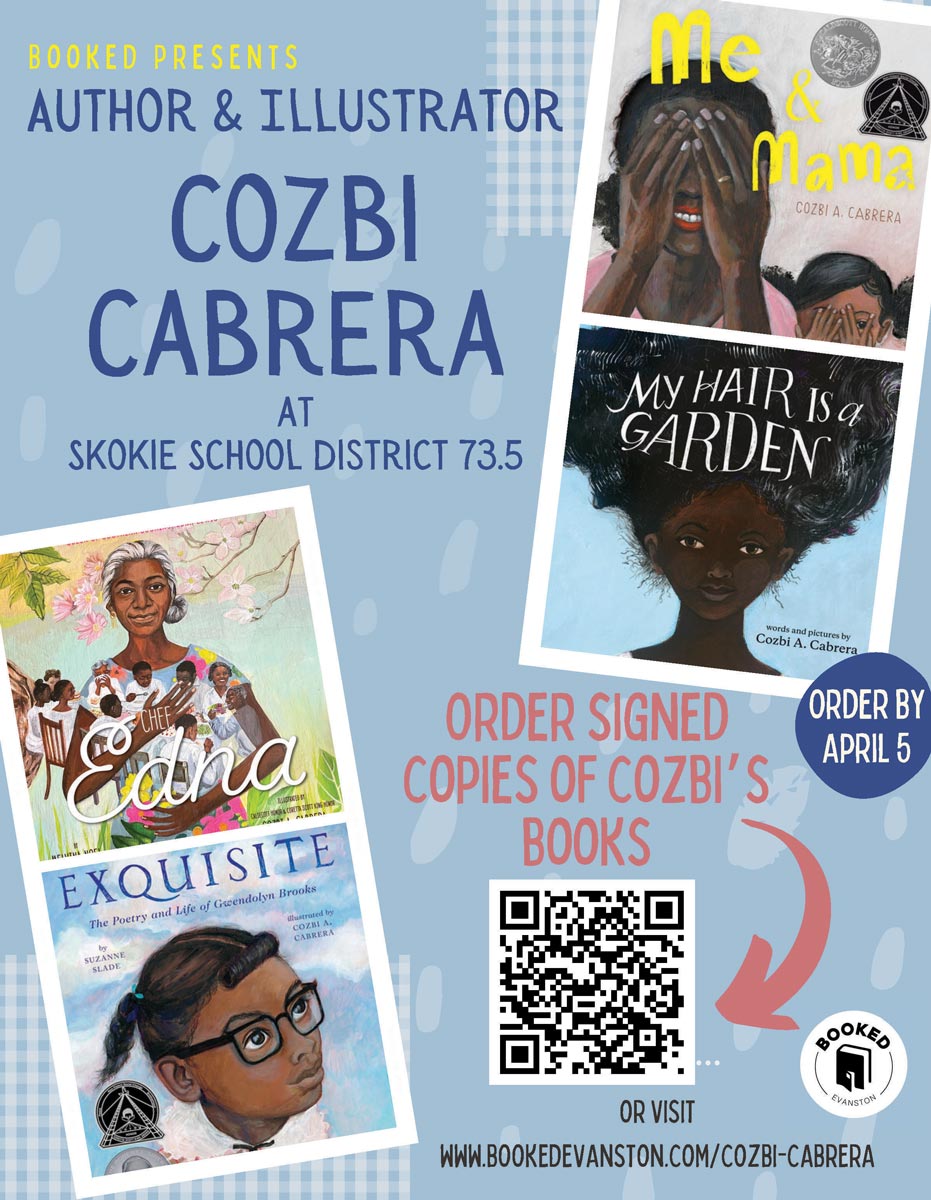 Flyer: Author Visit with Cozbi Cabrera