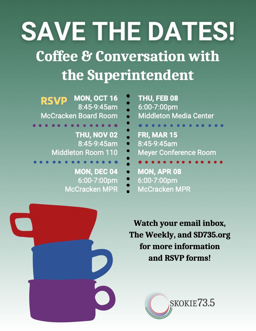 Coffee & Conversation with the Superintendent