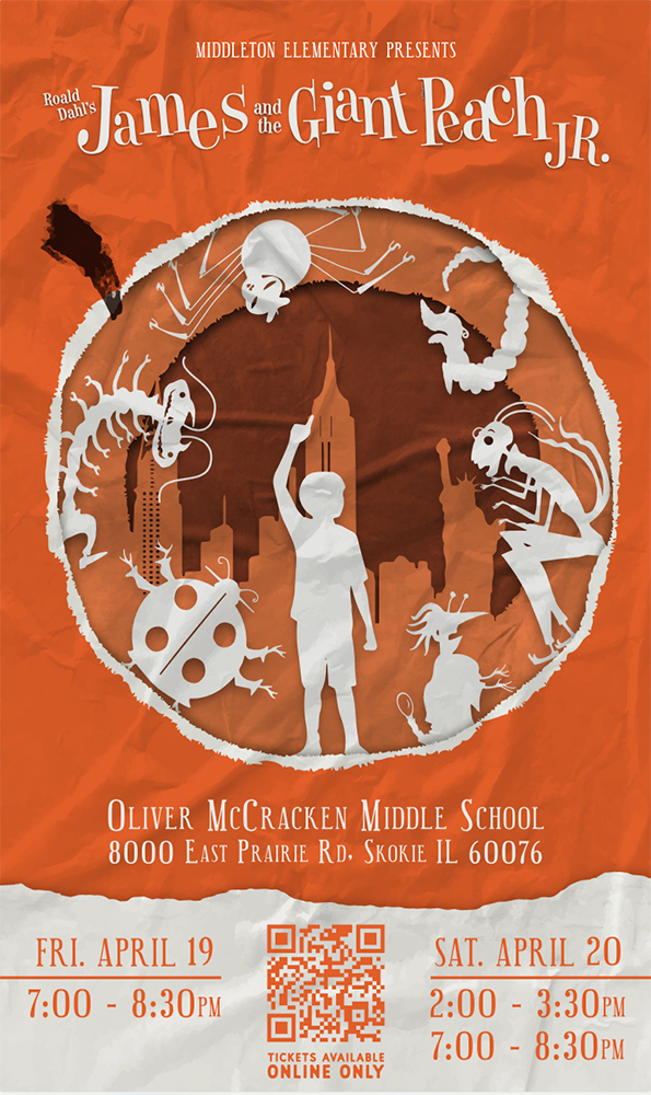 James and the Giant Peach, Jr. poster