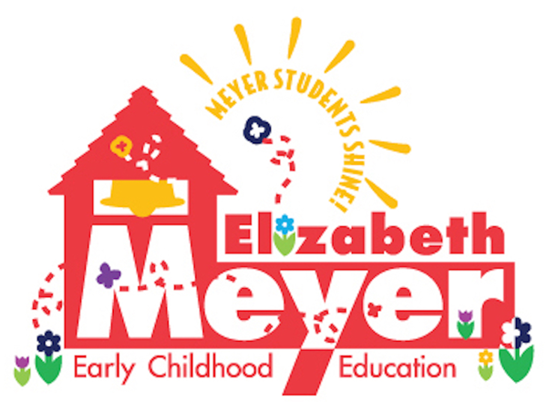 Elizabeth Meyer Early Childhood Education schoolhouse logo